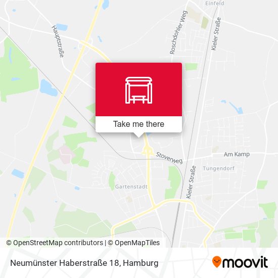 Neumünster Haberstraße 18 map