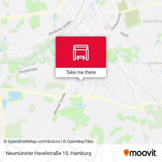 Neumünster Havelstraße 10 map