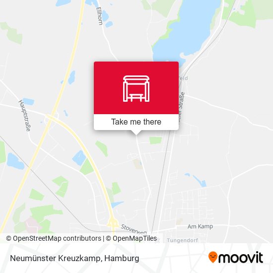 Neumünster Kreuzkamp map