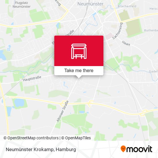 Neumünster Krokamp map