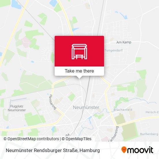 Neumünster Rendsburger Straße map