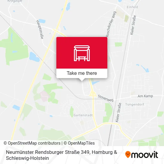 Карта Neumünster Rendsburger Straße 349