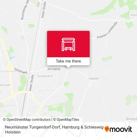 Карта Neumünster Tungendorf-Dorf