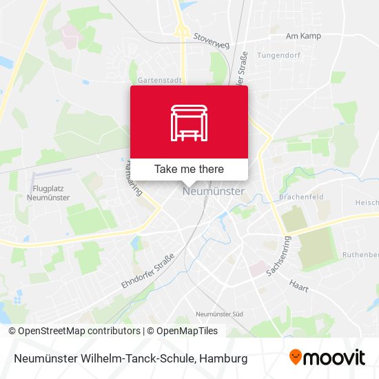 Neumünster Wilhelm-Tanck-Schule map