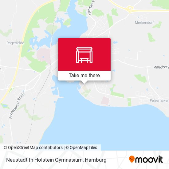 Neustadt In Holstein Gymnasium map
