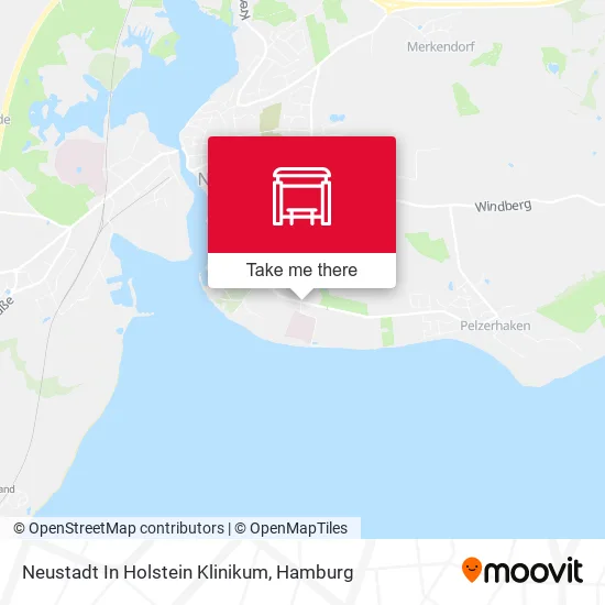 Карта Neustadt In Holstein Klinikum