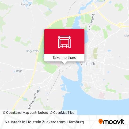 Neustadt In Holstein Zuckerdamm map