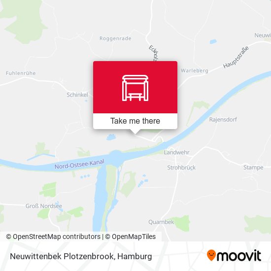 Neuwittenbek Plotzenbrook map