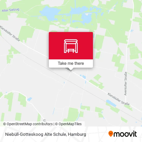 Карта Niebüll-Gotteskoog Alte Schule