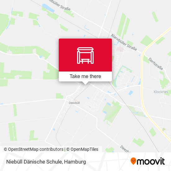 Niebüll Dänische Schule map