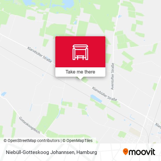 Niebüll-Gotteskoog Johannsen map