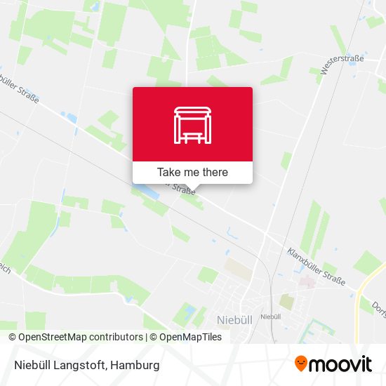 Niebüll Langstoft map