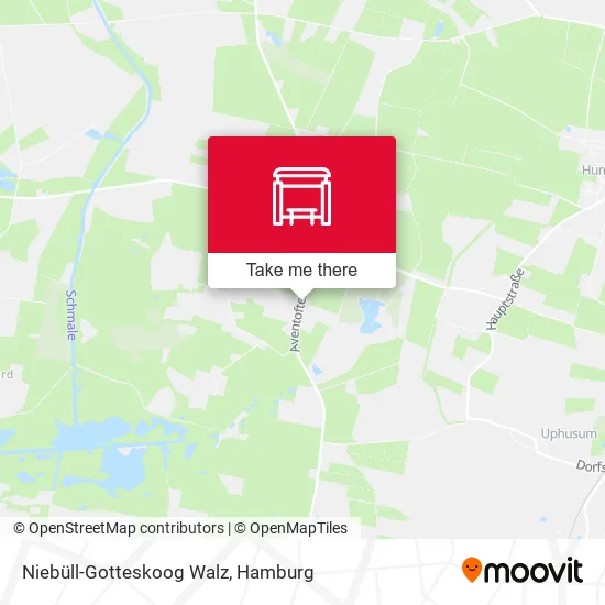 Карта Niebüll-Gotteskoog Walz