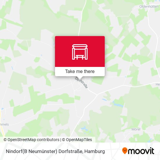 Nindorf(B Neumünster) Dorfstraße map