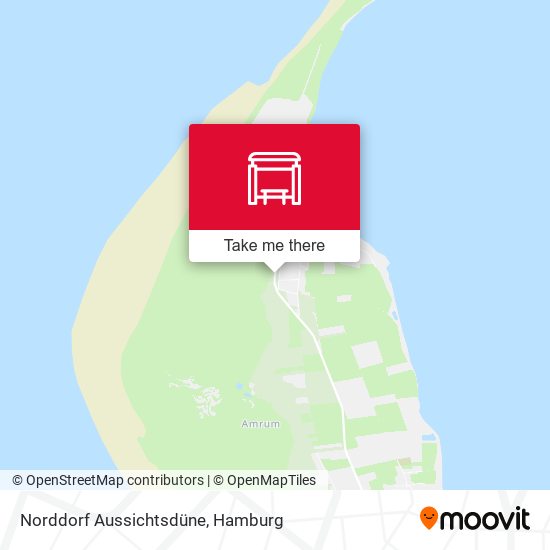 Norddorf Aussichtsdüne map