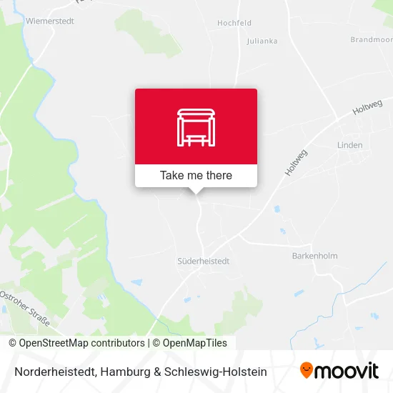 Карта Norderheistedt