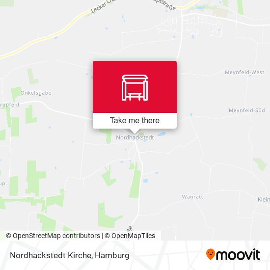 Nordhackstedt Kirche map