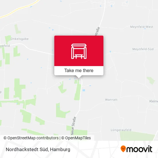 Карта Nordhackstedt Süd