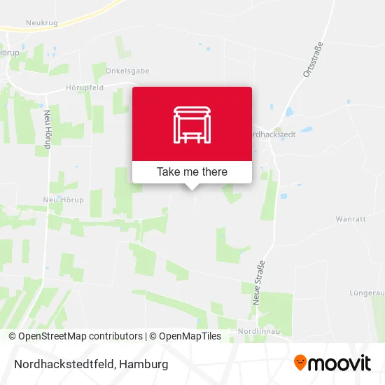 Карта Nordhackstedtfeld