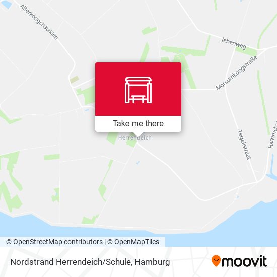 Nordstrand Herrendeich/Schule map