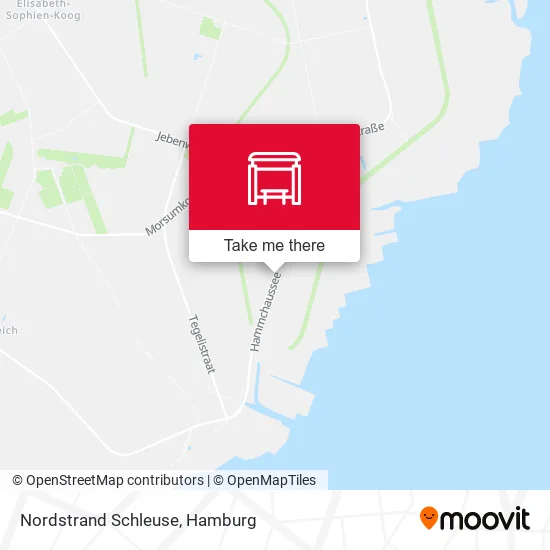 Карта Nordstrand Schleuse