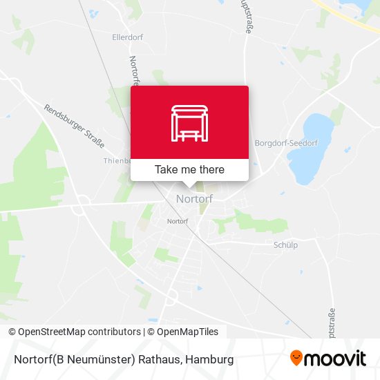 Nortorf(B Neumünster) Rathaus map