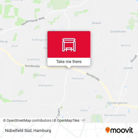 Nübelfeld Süd map