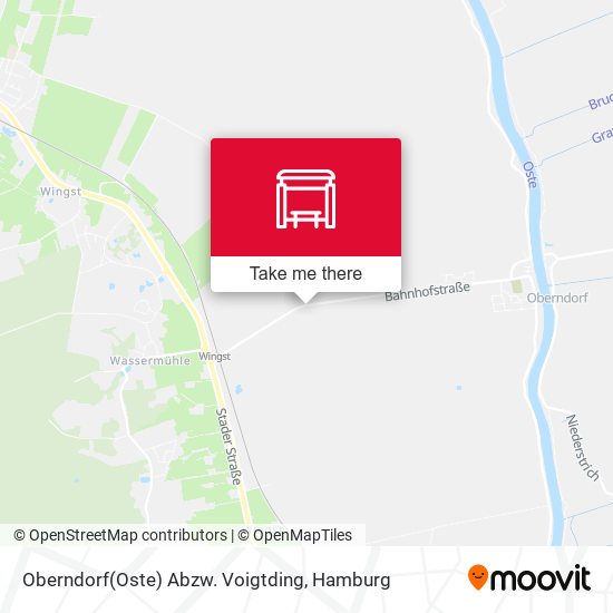 Oberndorf(Oste) Abzw. Voigtding map