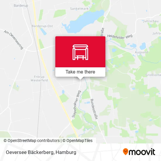Карта Oeversee Bäckerberg