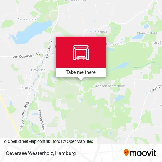 Карта Oeversee Westerholz