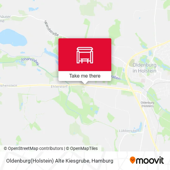 Карта Oldenburg(Holstein) Alte Kiesgrube