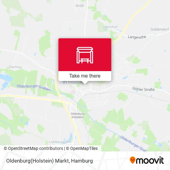 Карта Oldenburg(Holstein) Markt
