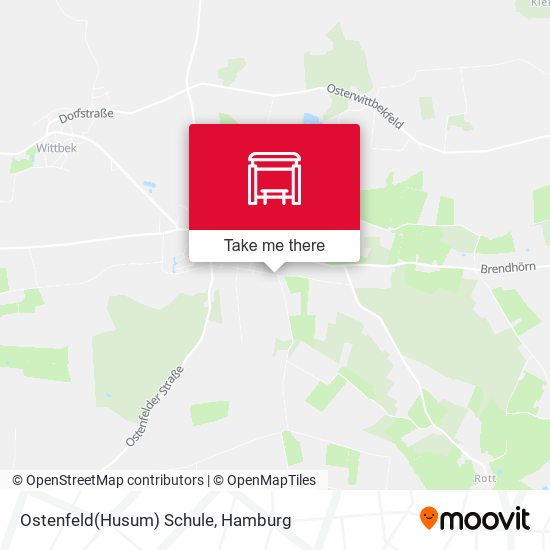 Ostenfeld(Husum) Schule map