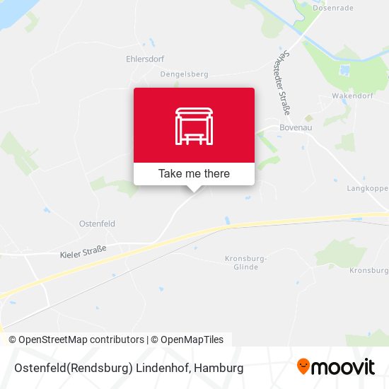 Ostenfeld(Rendsburg) Lindenhof map