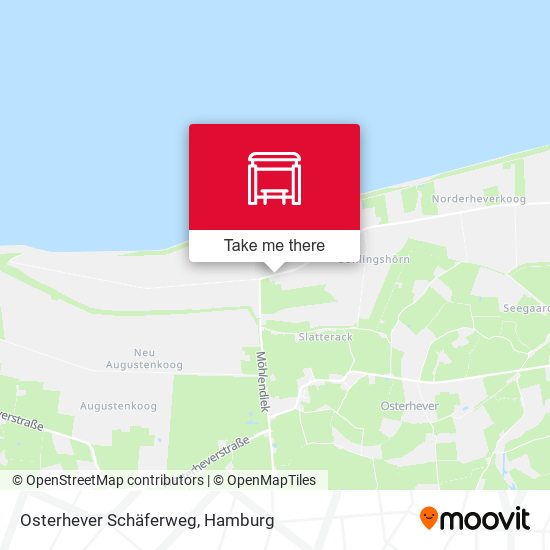 Osterhever Schäferweg map