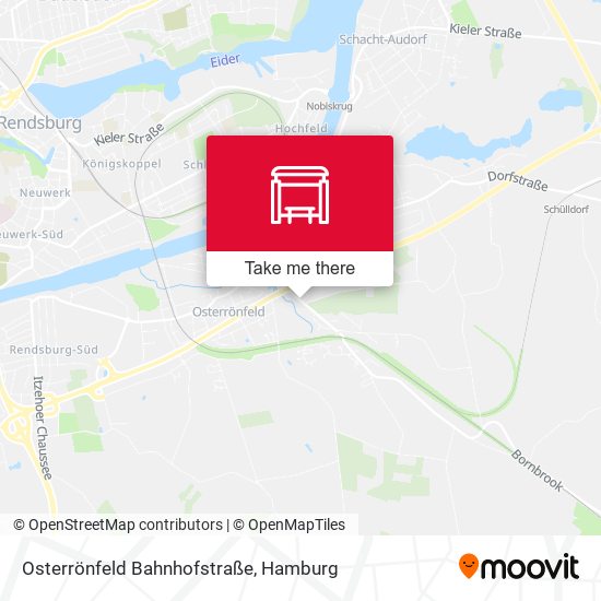 Osterrönfeld Bahnhofstraße map