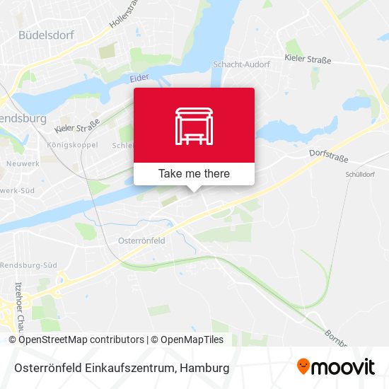 Osterrönfeld Einkaufszentrum map
