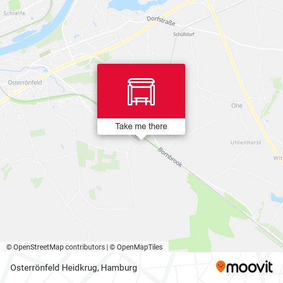 Osterrönfeld Heidkrug map
