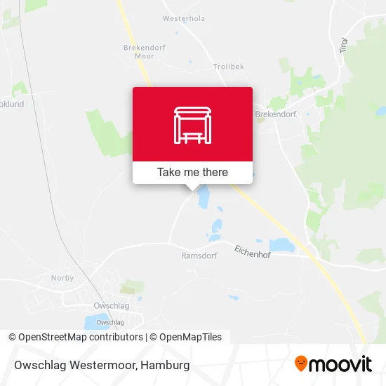 Карта Owschlag Westermoor