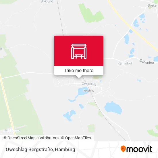 Карта Owschlag Bergstraße