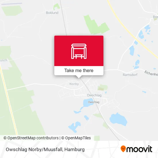 Карта Owschlag Norby/Muusfall