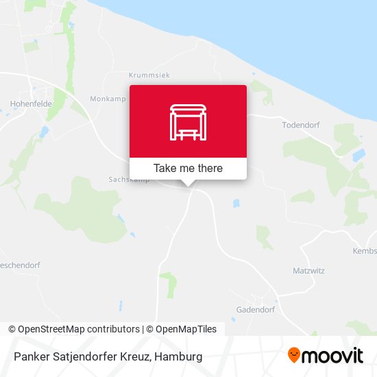 Panker Satjendorfer Kreuz map