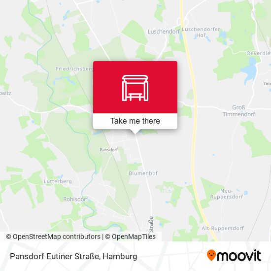 Pansdorf Eutiner Straße map