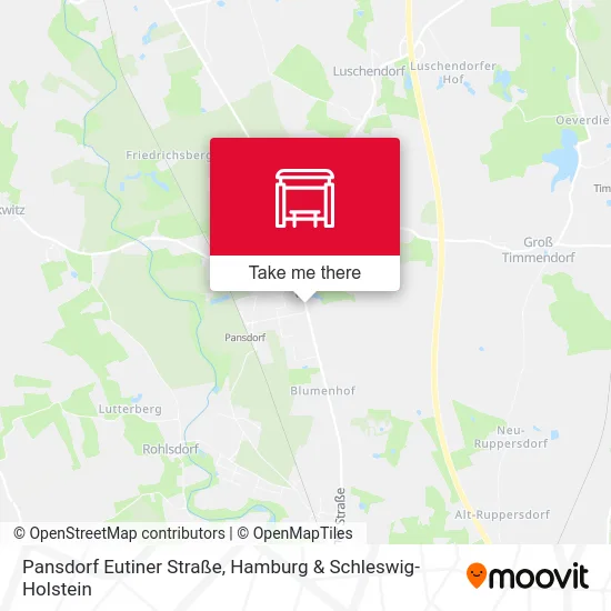 Карта Pansdorf Eutiner Straße