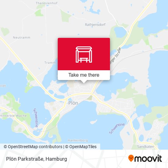 Plön Parkstraße map