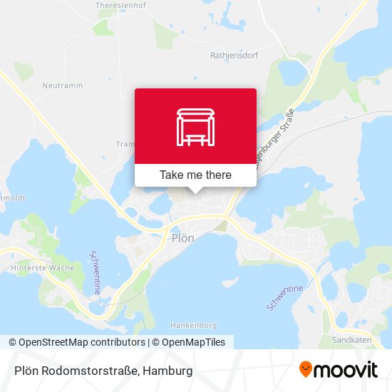 Plön Rodomstorstraße map