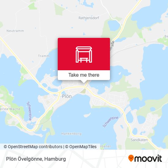 Plön Övelgönne map