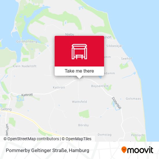 Pommerby Geltinger Straße map