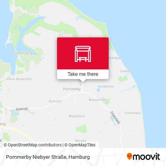 Pommerby Niebyer Straße map