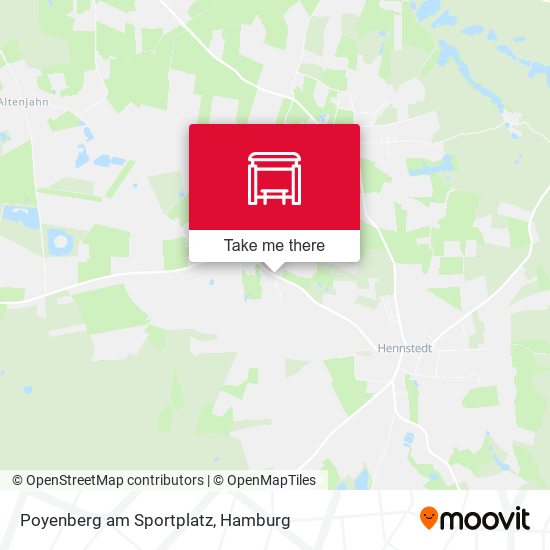 Poyenberg am Sportplatz map